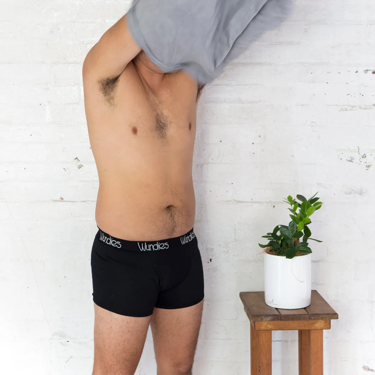 #807 Trunk - Lowrise Fitted Merino Boxers with Fly