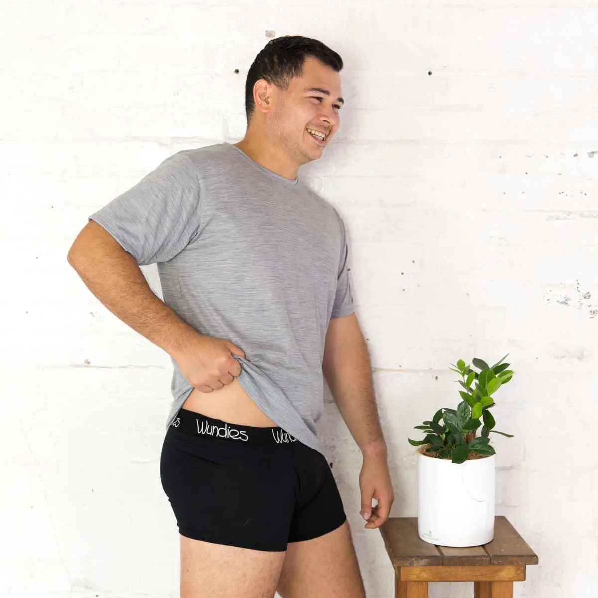 #807 Trunk - Lowrise Fitted Merino Boxers with Fly