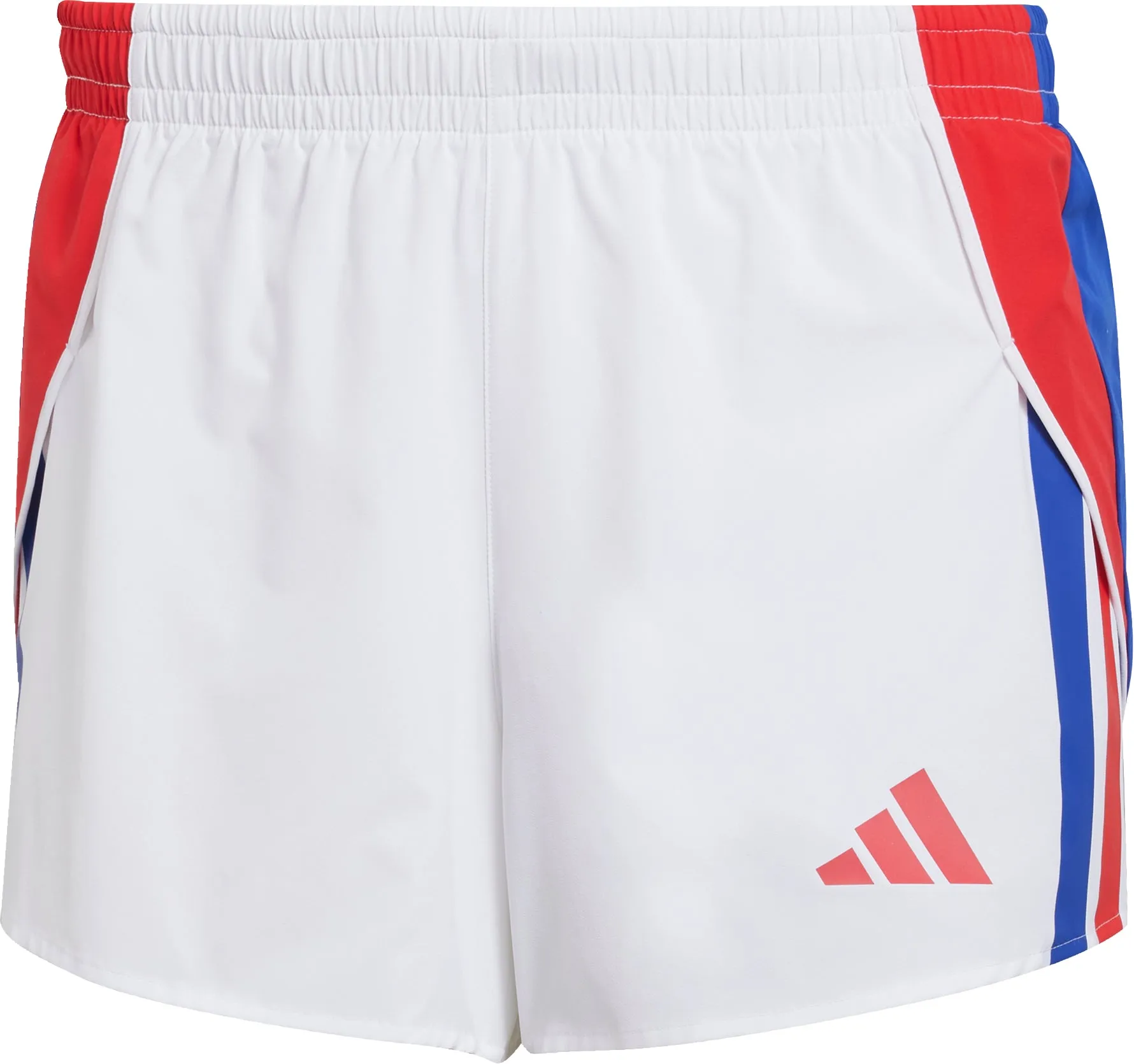 adidas Adizero Retro 3 Inch Mens Running Shorts - White