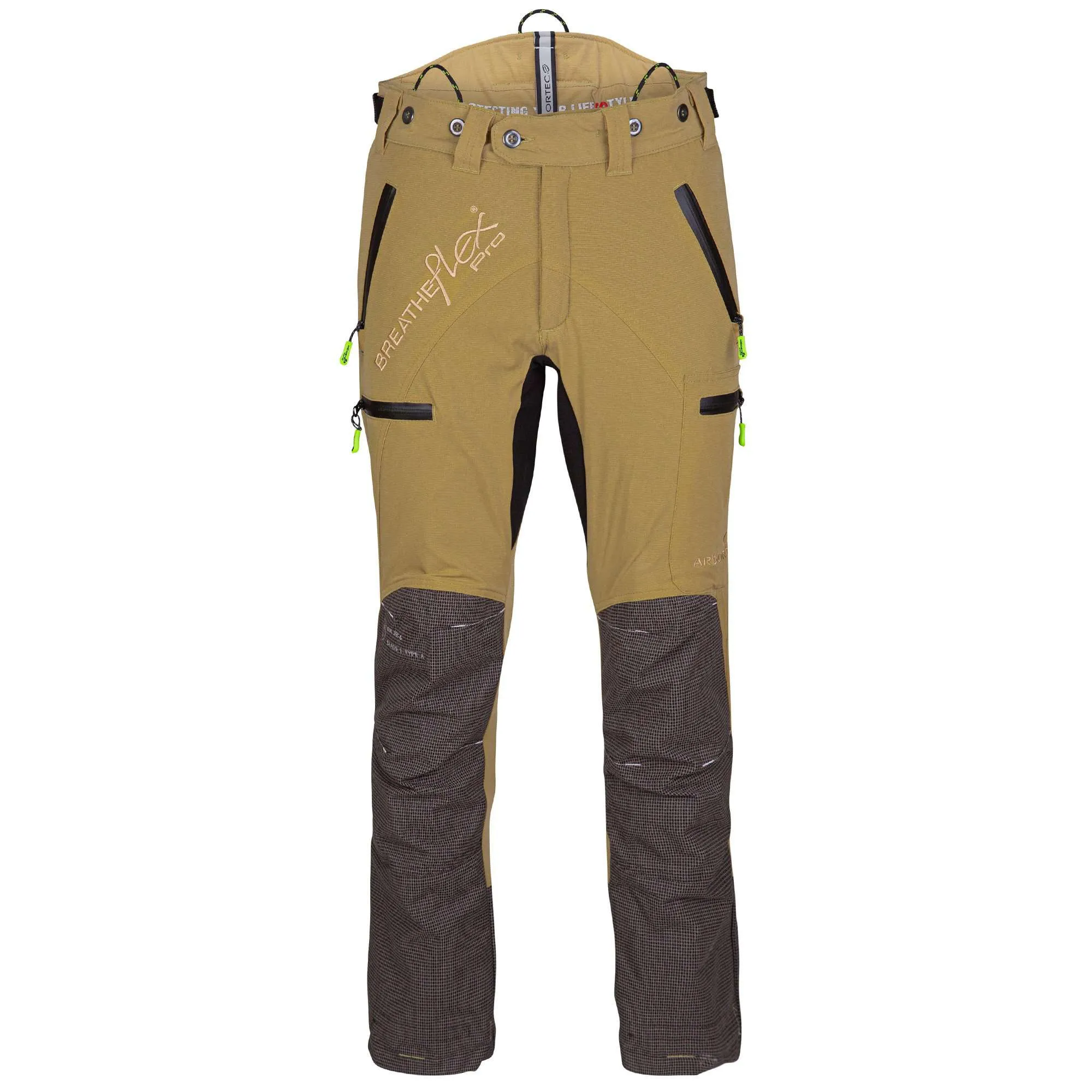 AT4070 Breatheflex Pro Chainsaw Trousers Design C Class 1 - Beige