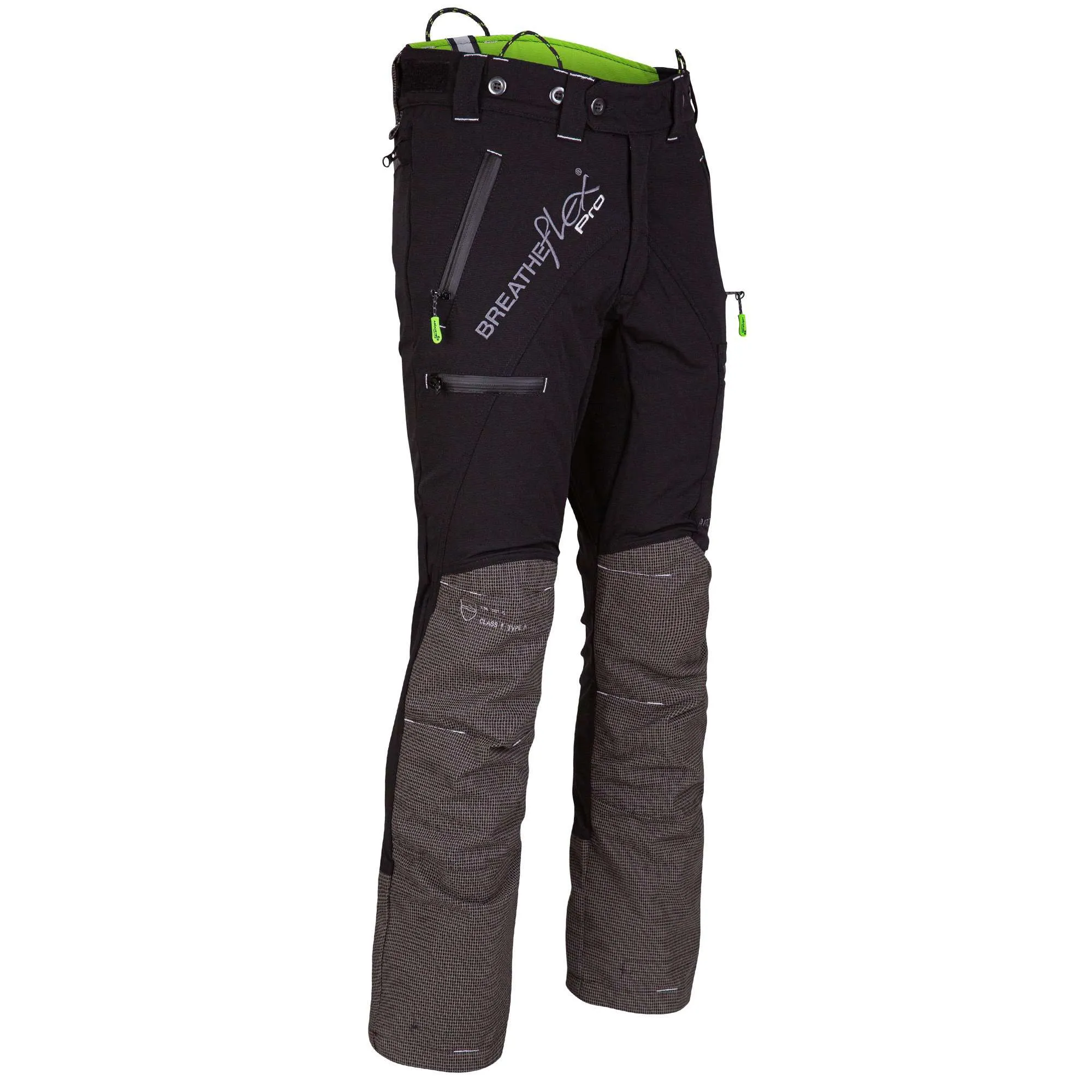 AT4070 Breatheflex Pro Chainsaw Trousers Design C Class 1 - Black