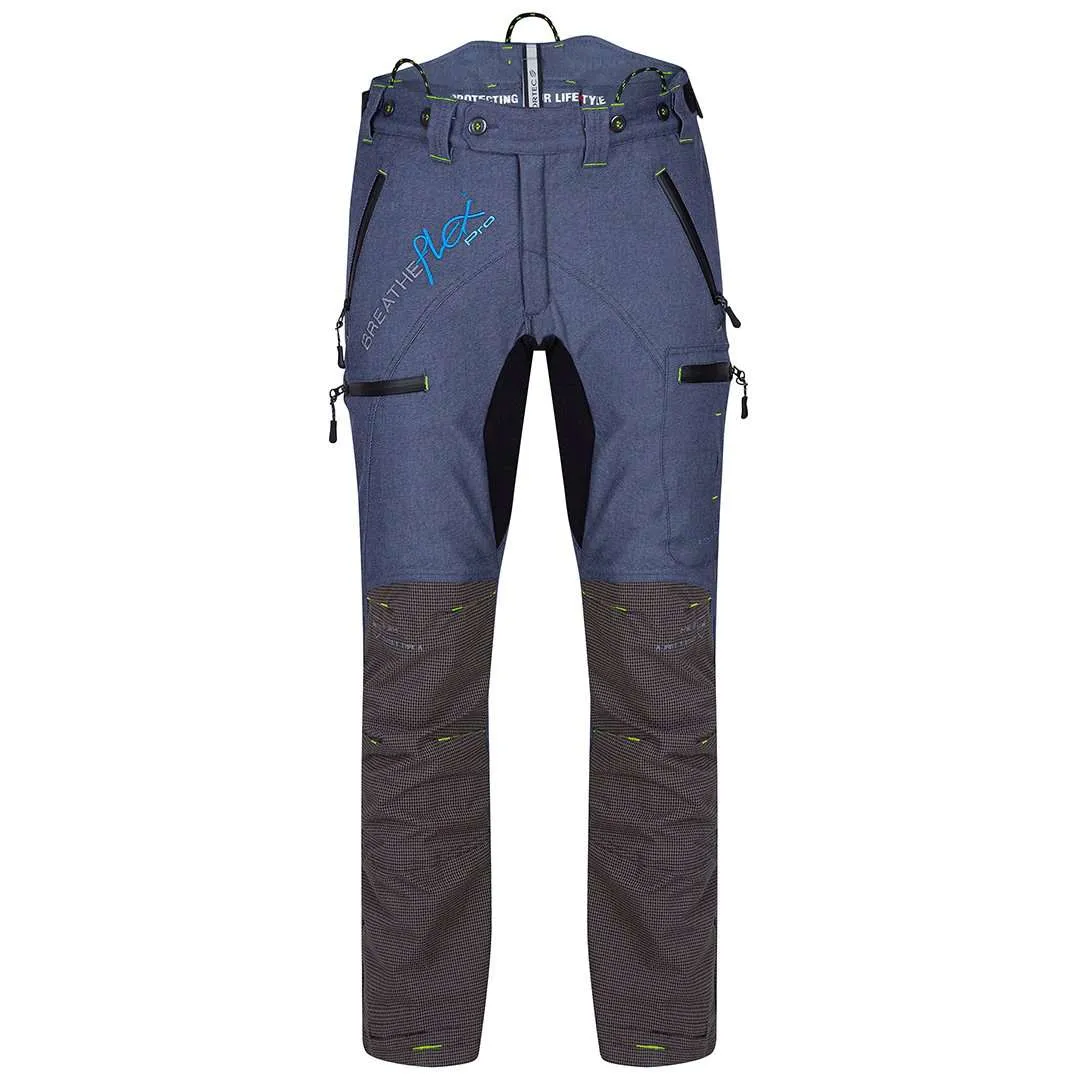 AT4070 Breatheflex Pro Chainsaw Trousers Design C Class 1 Legacy - Denim Blue