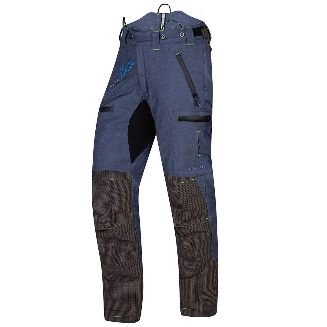 AT4070 Breatheflex Pro Chainsaw Trousers Design C Class 1 Legacy - Denim Blue