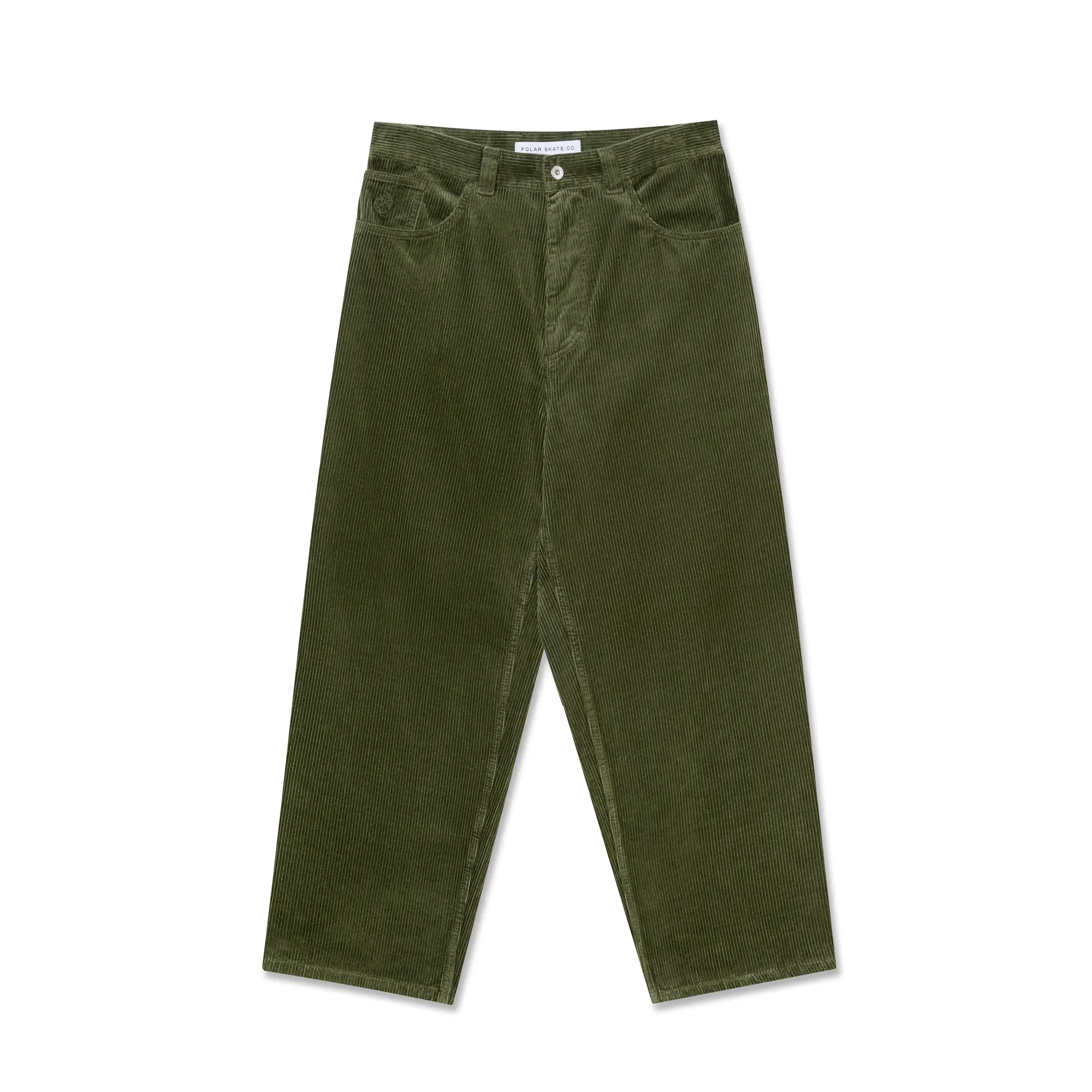 Big Boy Pants Cord Uniform Green