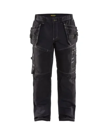 Blaklader Cotton Twill Work Trousers with Knee Pad and Nail Pockets X1500 - 15001370