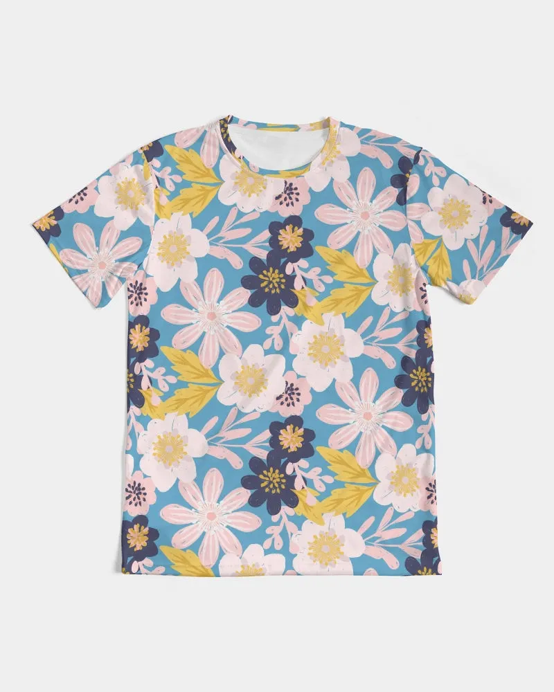 Blue Frisky Floral Men's Tee