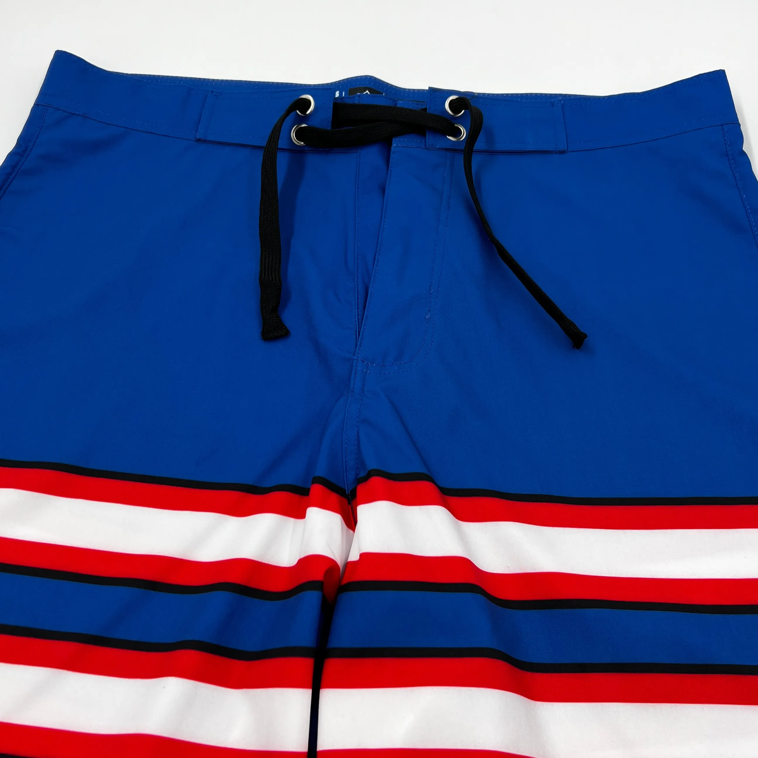 Buffalo Bills Royal Striped Board Shorts