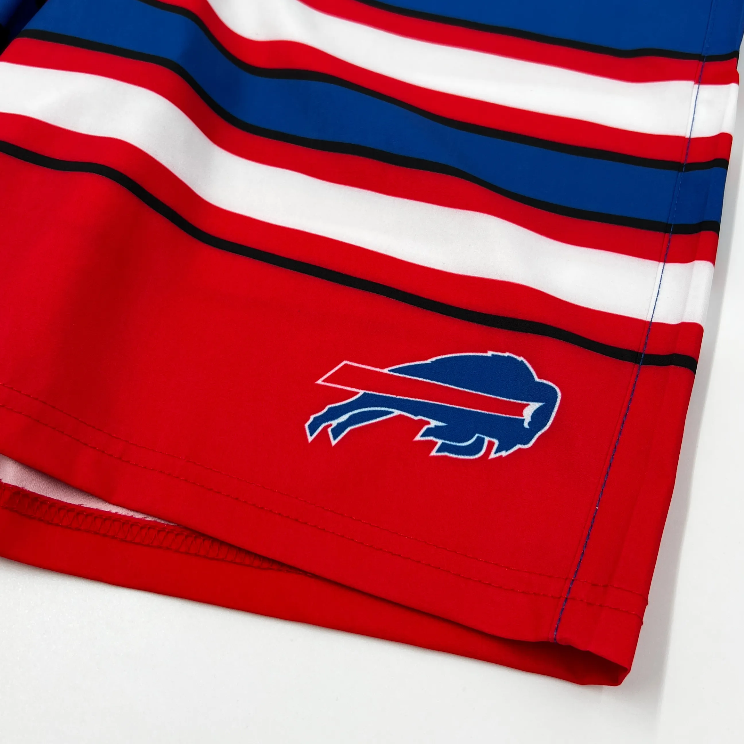 Buffalo Bills Royal Striped Board Shorts