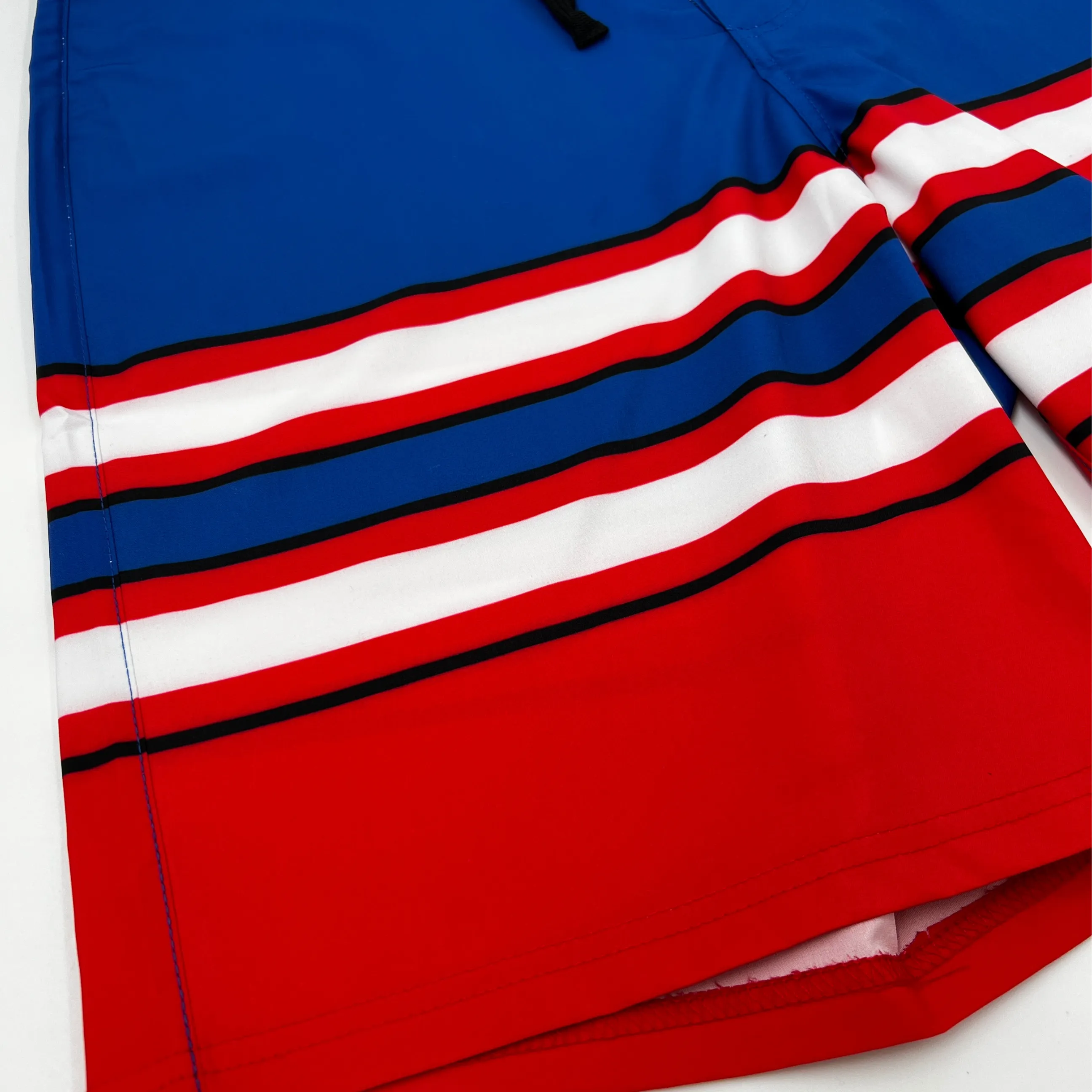 Buffalo Bills Royal Striped Board Shorts