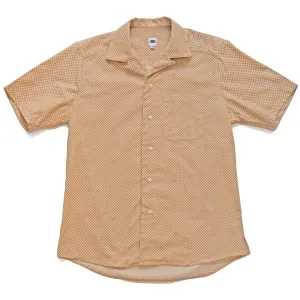 Camp Collar Shirt - Mustard Check