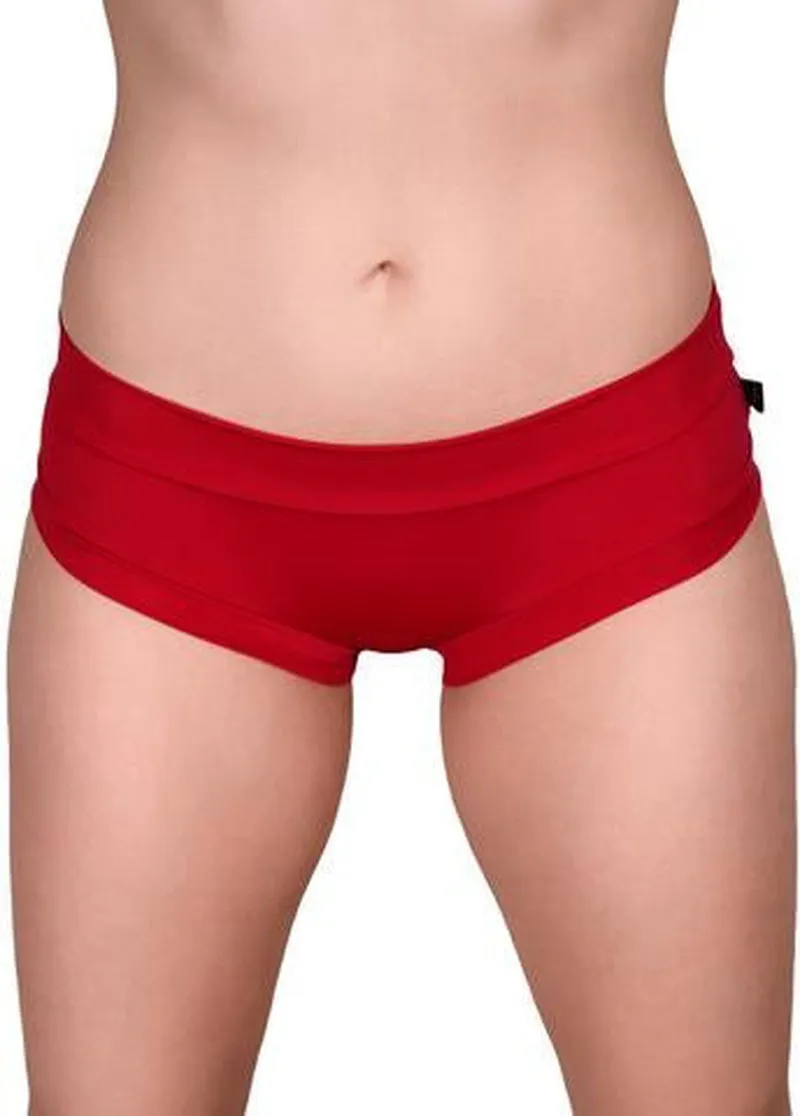 Cleo the Hurricane Essential Hot Pants - Red