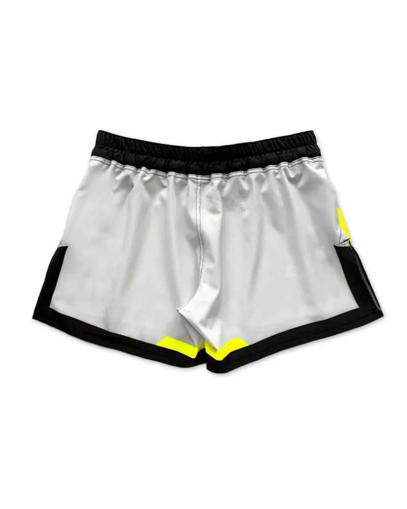 Cool Grey MMA Hybrid Shorts