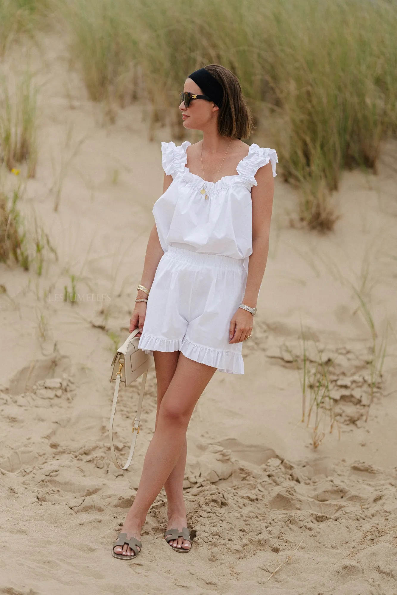 Coralie shorts white