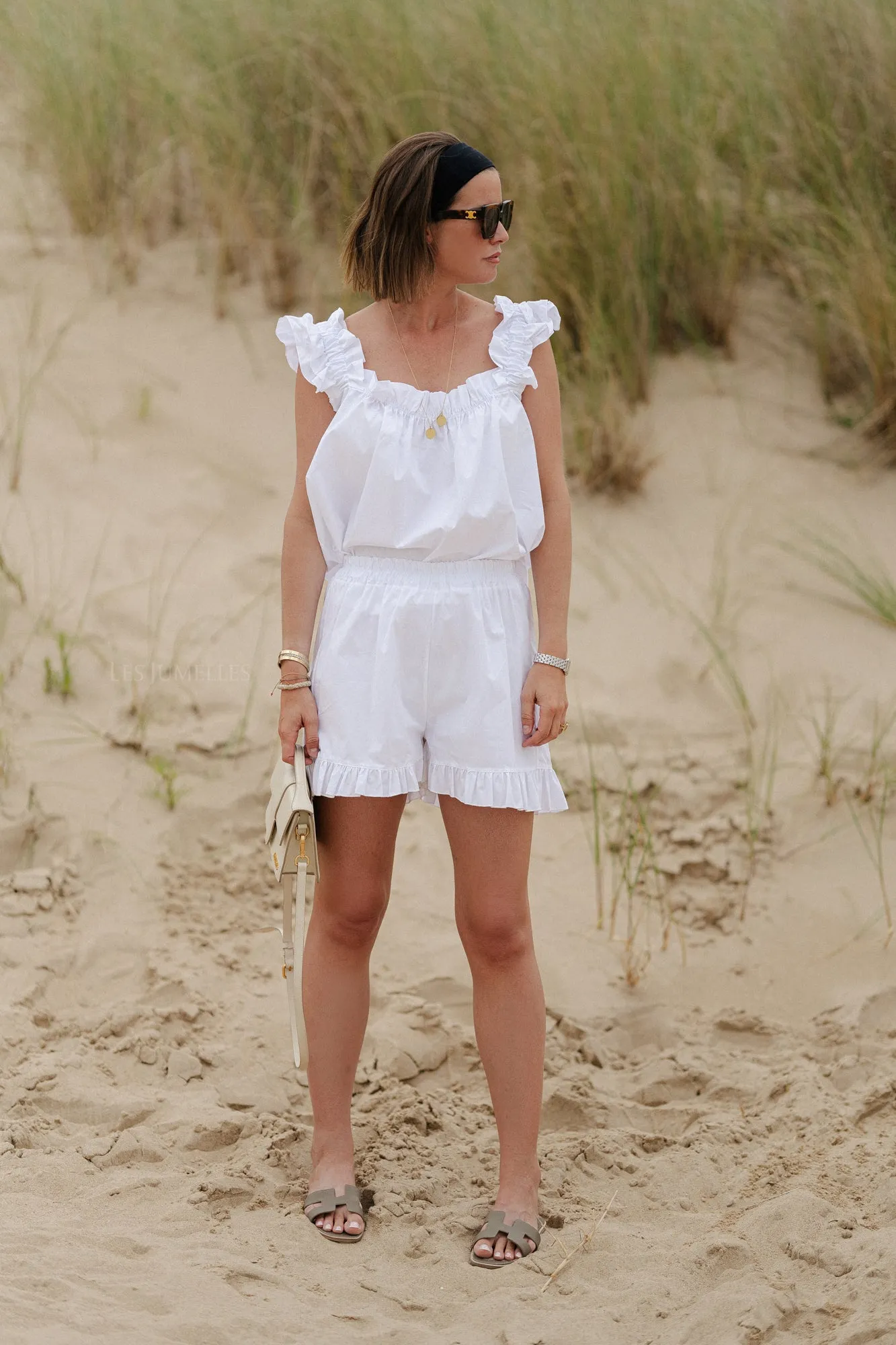 Coralie shorts white