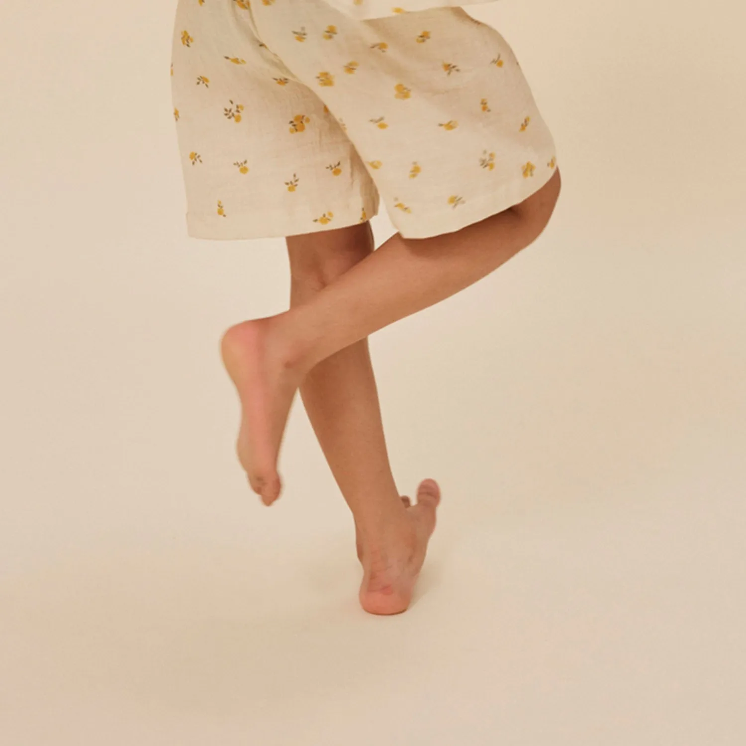 Cotton Coco Shorts - Bonderose Soleil