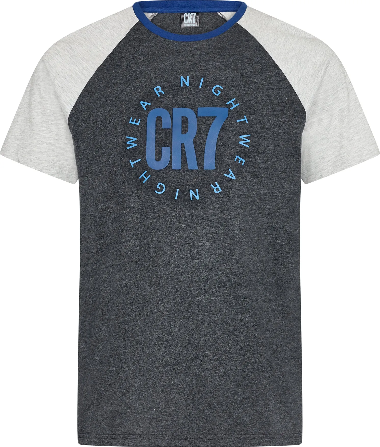 CR7 Men's Loungewear Set- Shorts, Short Sleeve