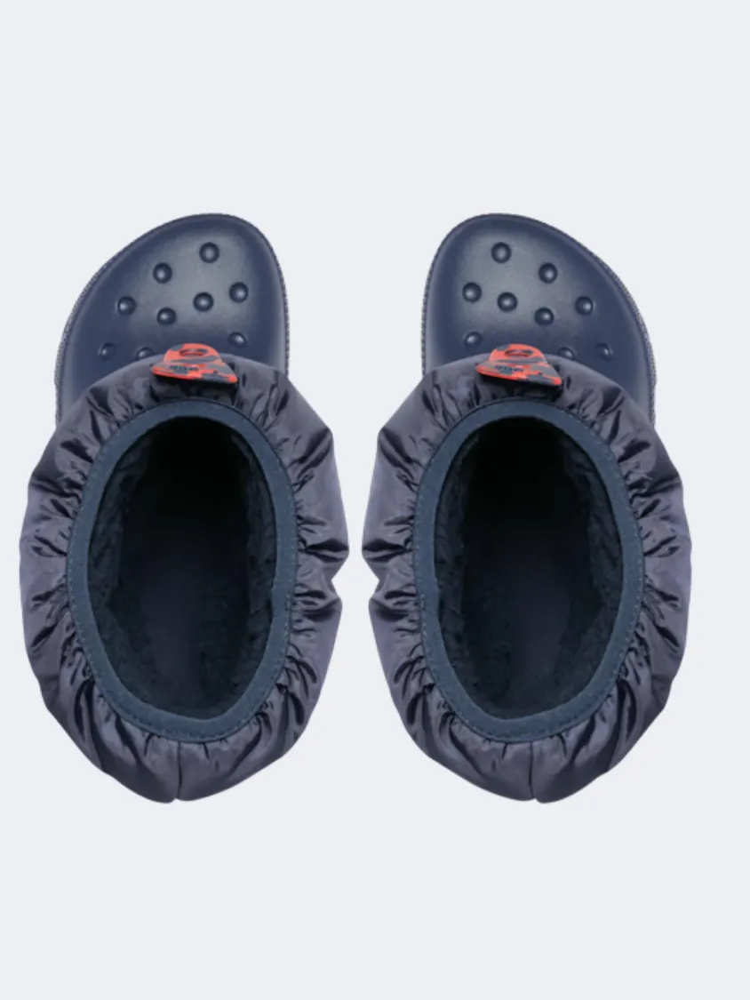 Crocs Neo Puff Kids-Unisex Lifestyle After Ski Navy