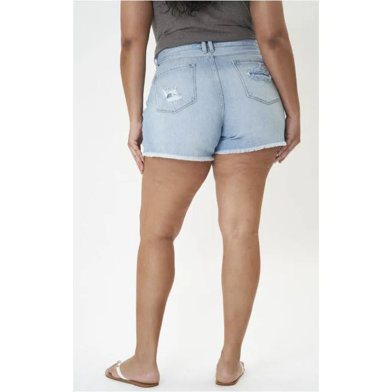 CURVY>> HIGH RISE|| Mom Shorts