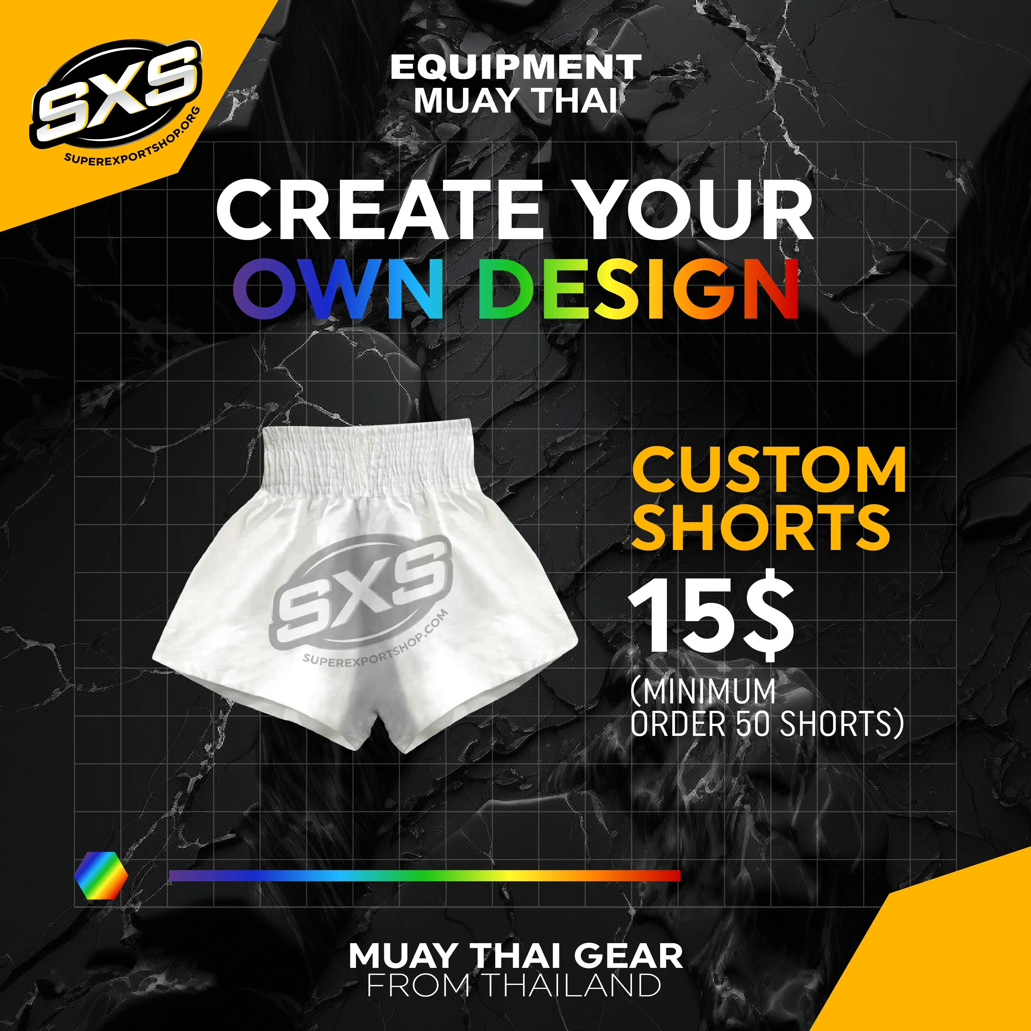 Custom Muay Thai Shorts