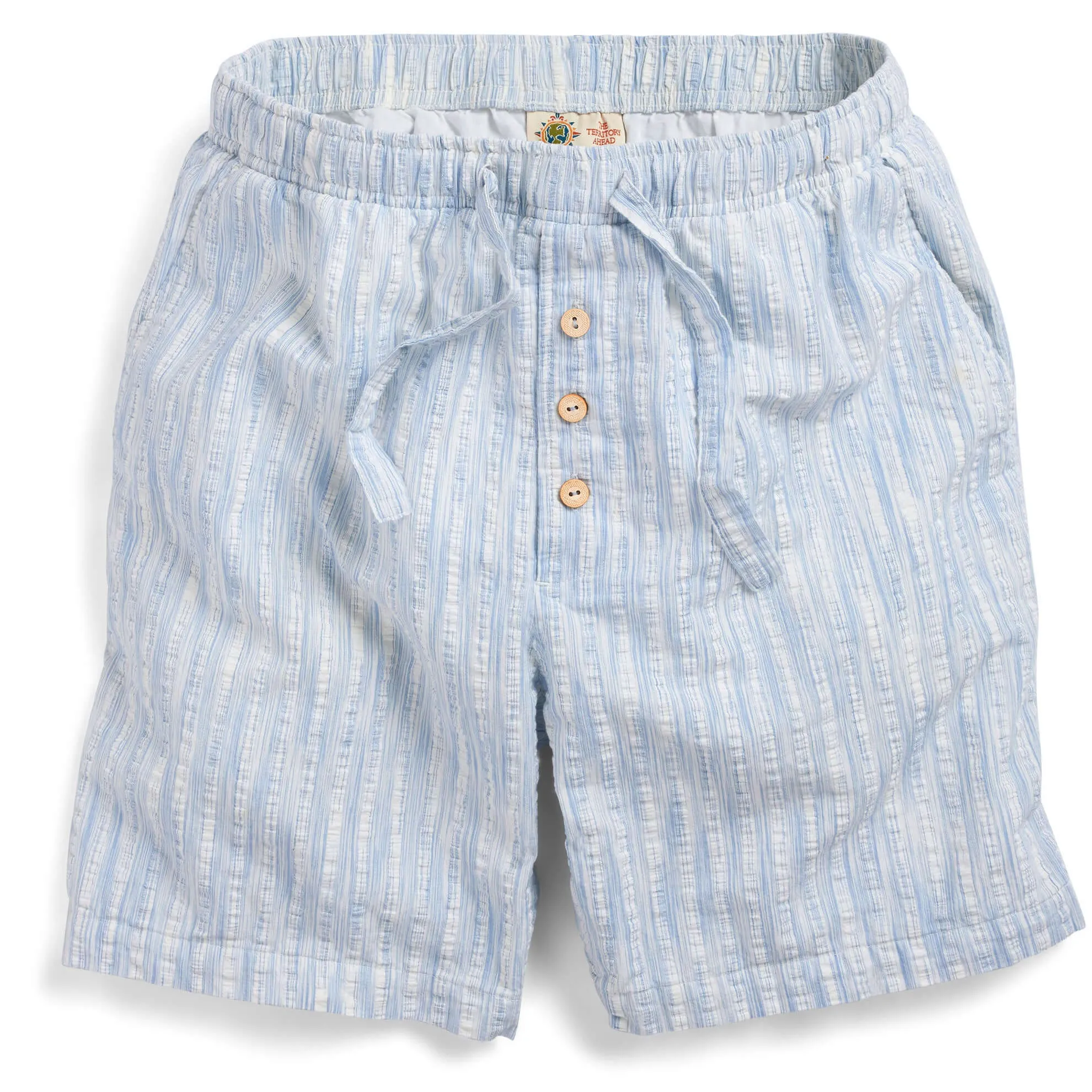 Driftwood Seersucker Lounge Short