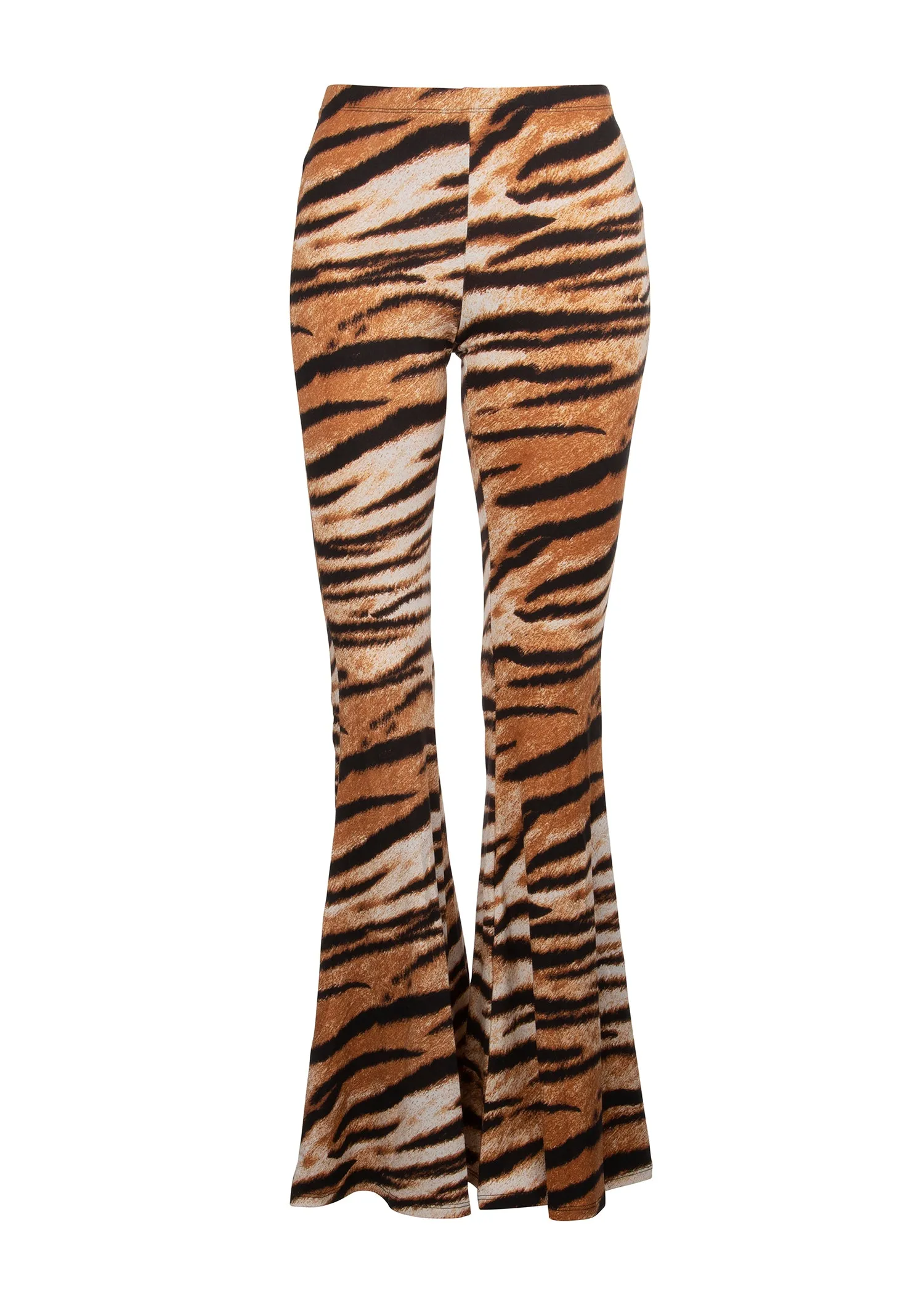 Eye of the Tiger Bell Bottoms Flare Pants