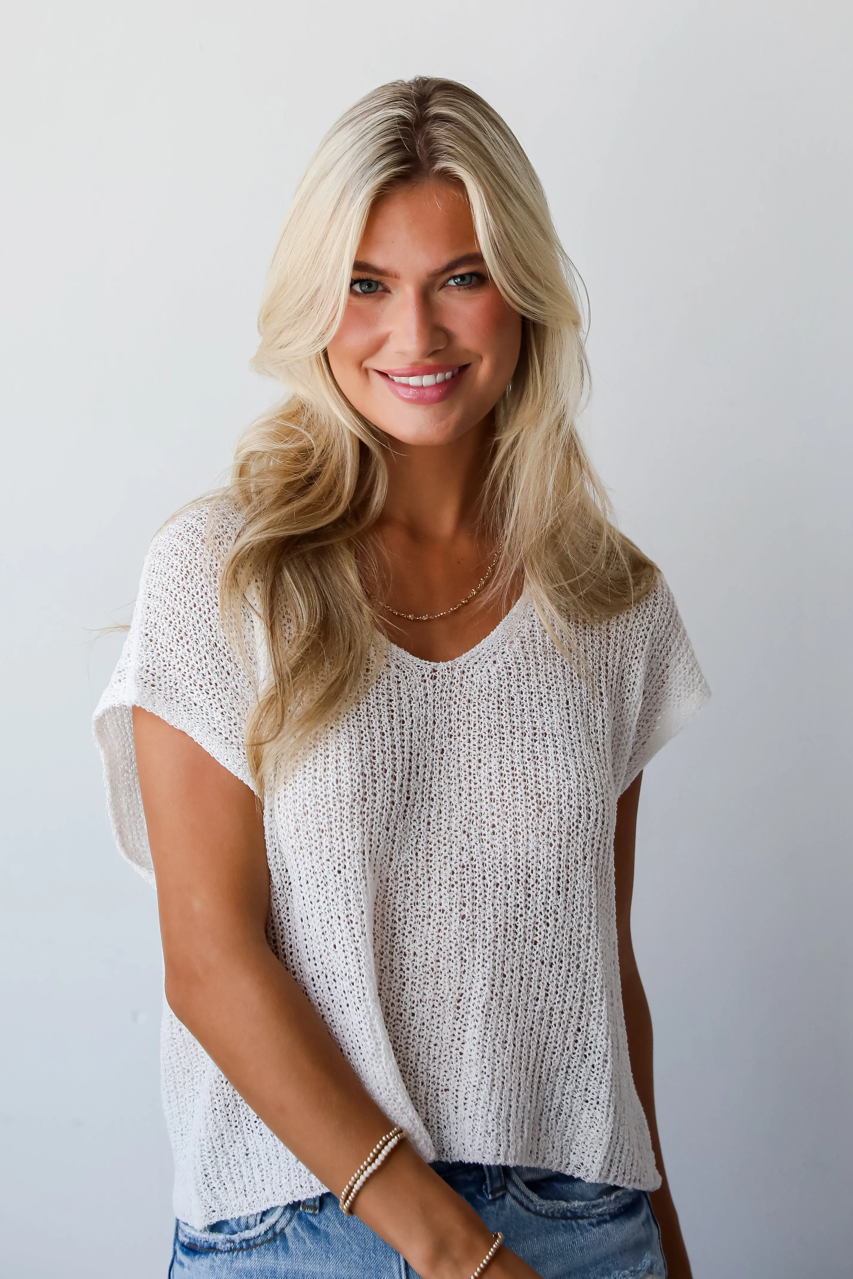 FINAL SALE - Cool Vibes Lightweight Knit Top