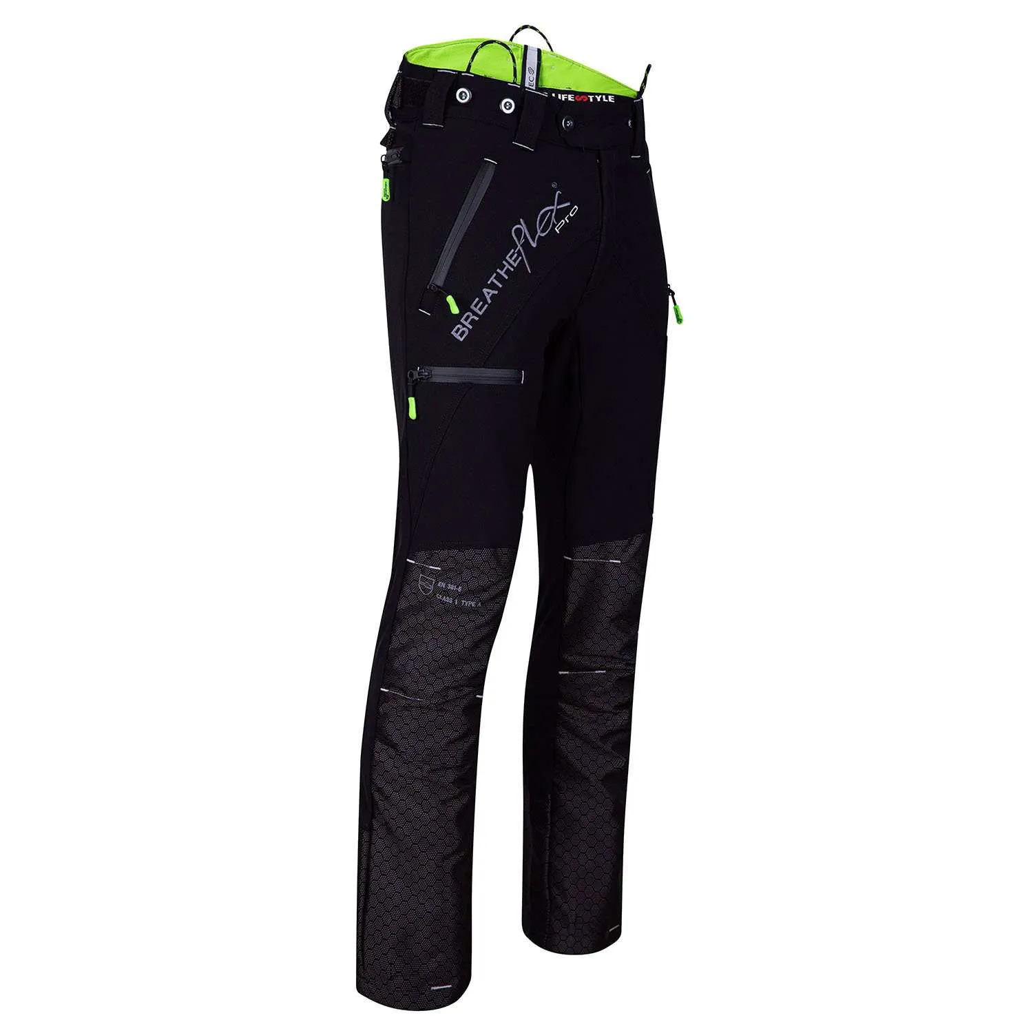 Freestyle Chainsaw Trousers Design C Class 1 - Black - AT4071