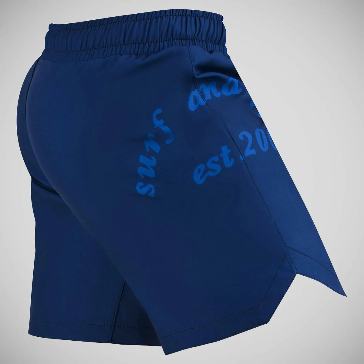 Fumetsu Surf and Roll V-Lite Fight Shorts Blue