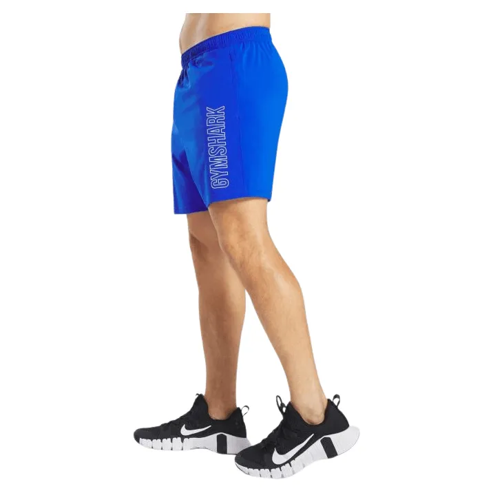 Gymshark Men's Arrival 7" Graphic Shorts - Sports Blue