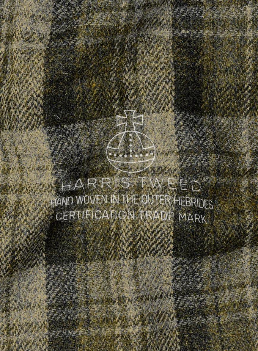 Harris Tweed Green Tartan Suit