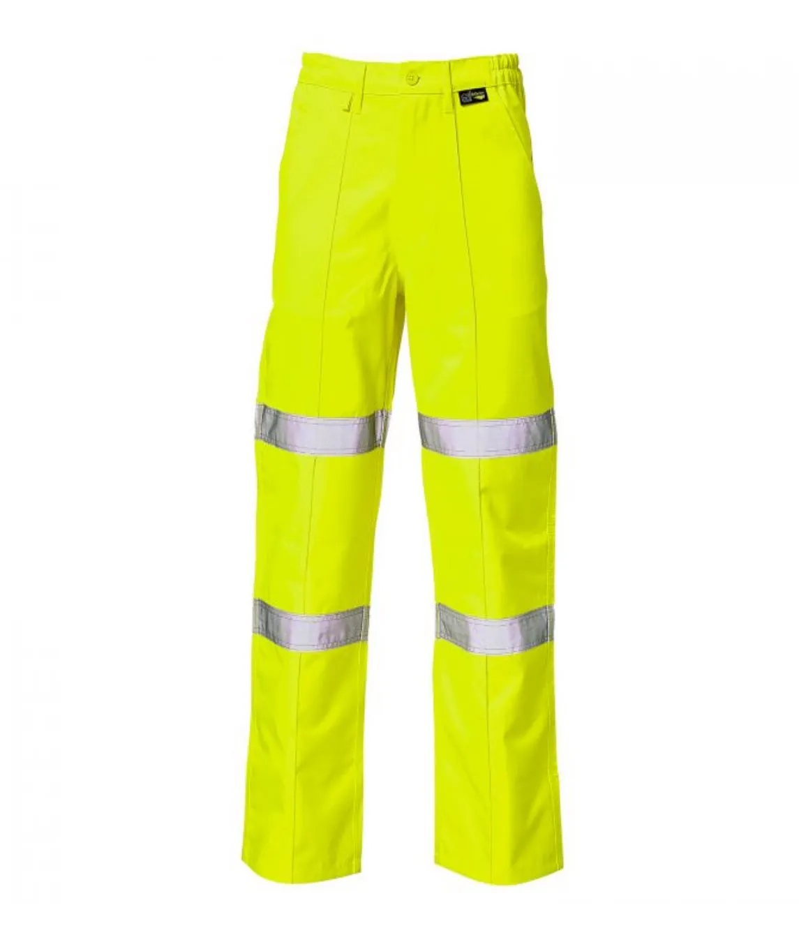 Hi Vis Yellow 2 Band Ballistic Trousers