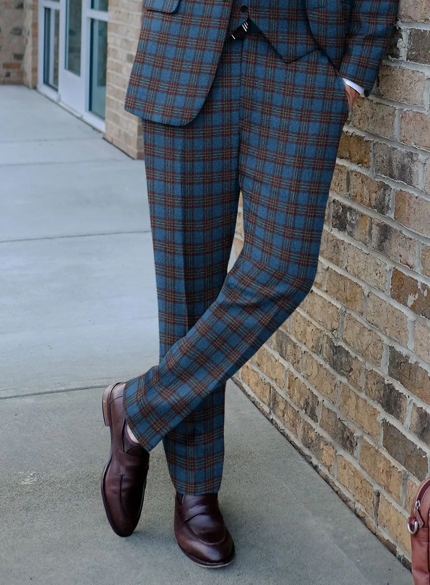 Italian Egor Checks Tweed Suit