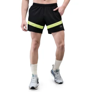 KI Elite Black Neon Training Shorts - Performance Gear for Professional Athletes