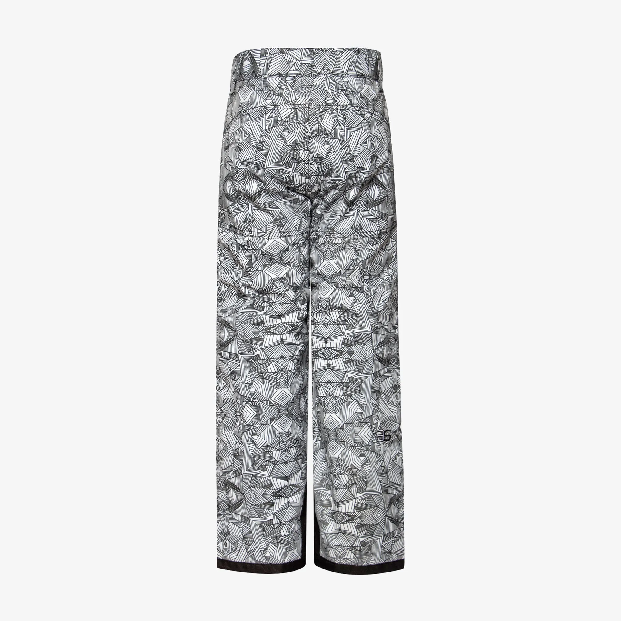 Kids Camo Snow Pants with Reinforced Knees and Seat