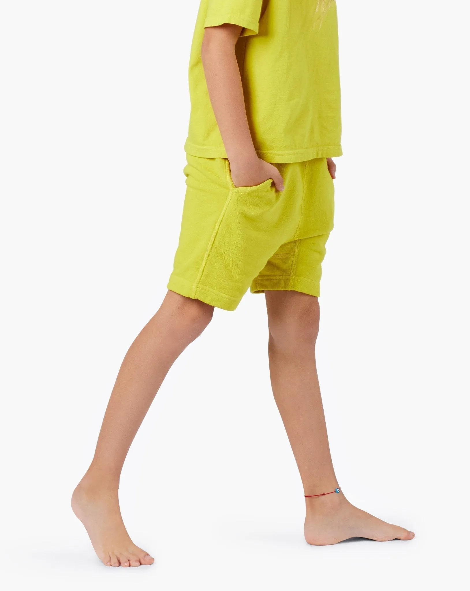 Kids Short - Capri Lemon