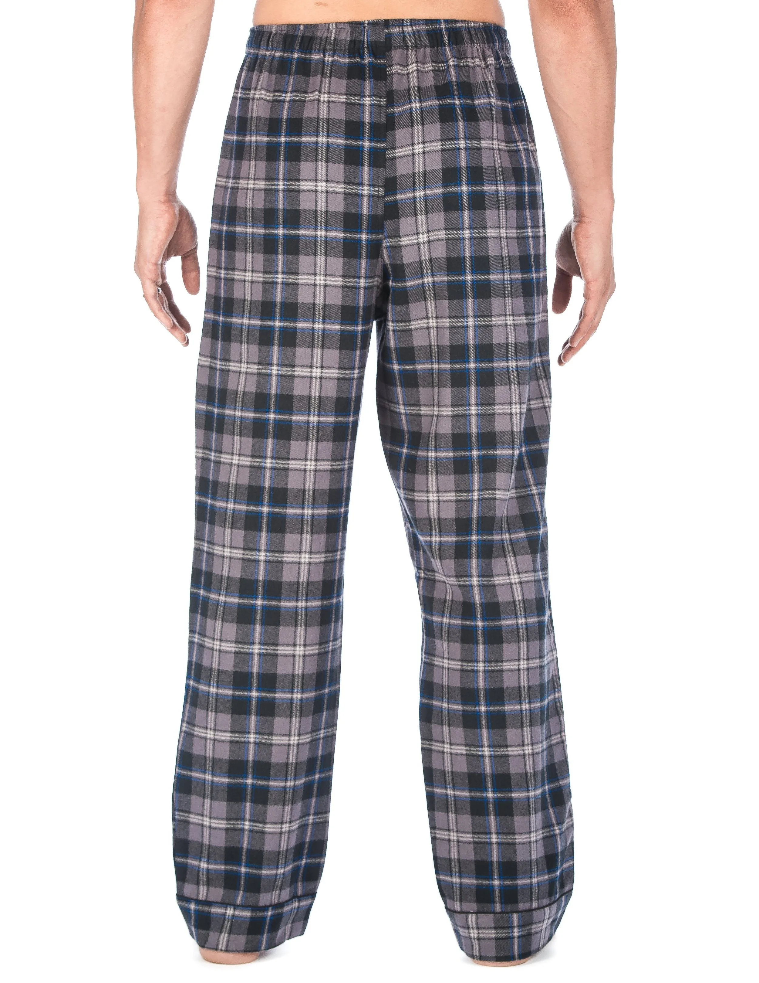 Mens 100% Cotton Flannel Lounge Pants