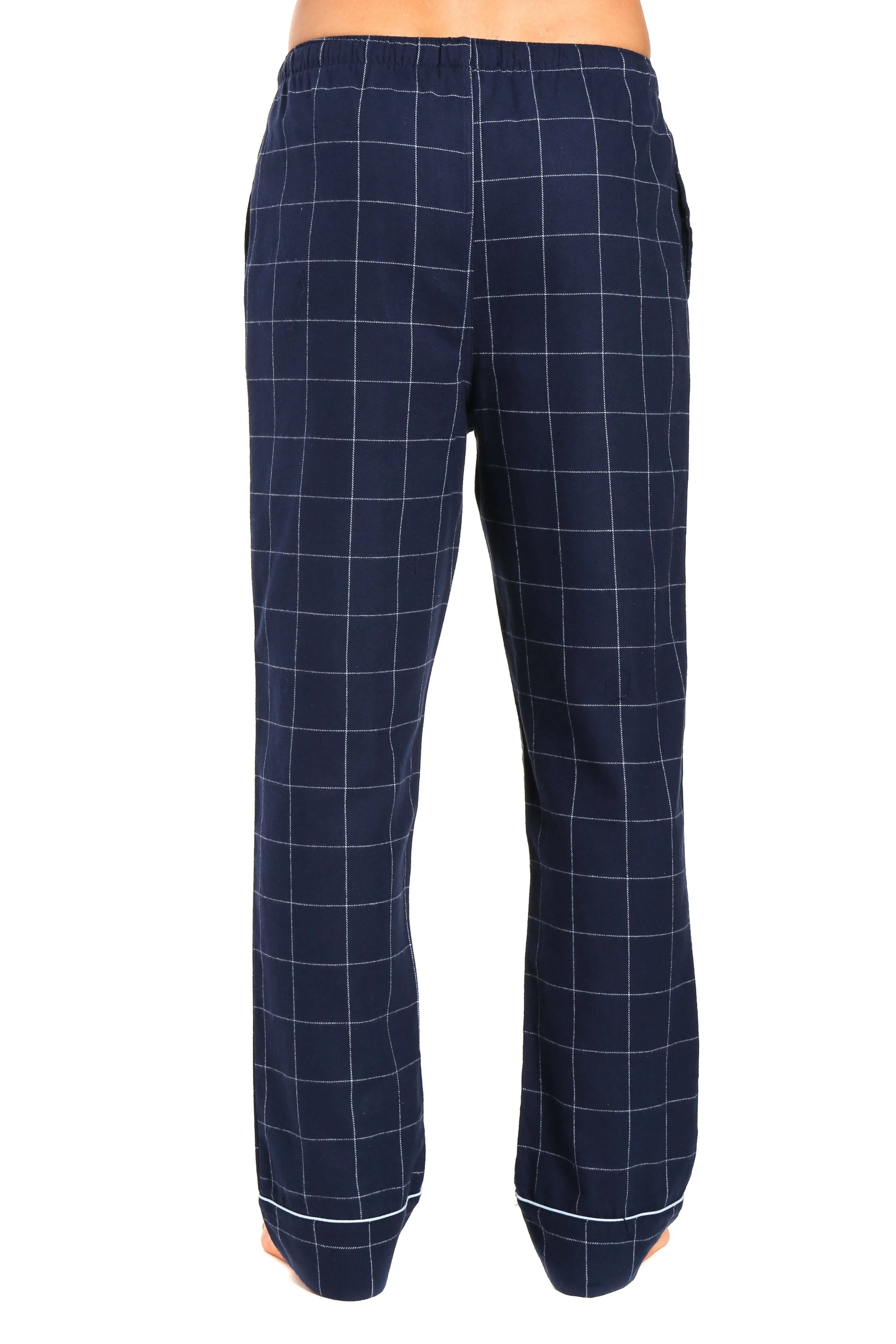 Mens 100% Cotton Flannel Lounge Pants