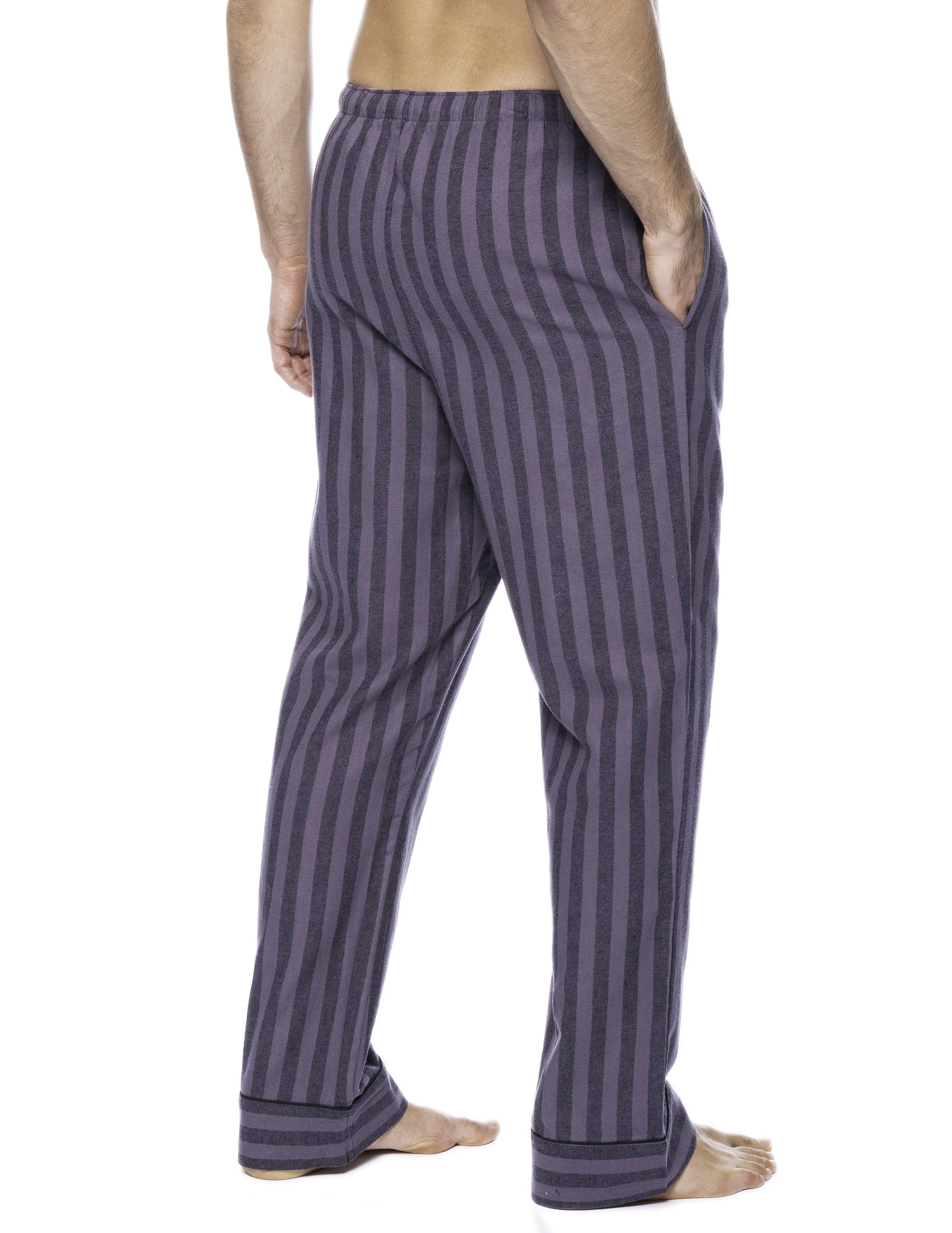 Mens 100% Cotton Flannel Lounge Pants