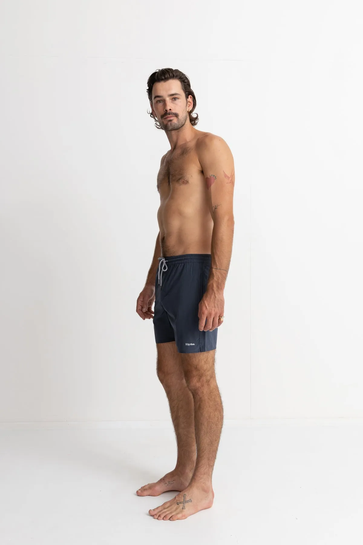 Men's Classic Beach Short - Worn Navy