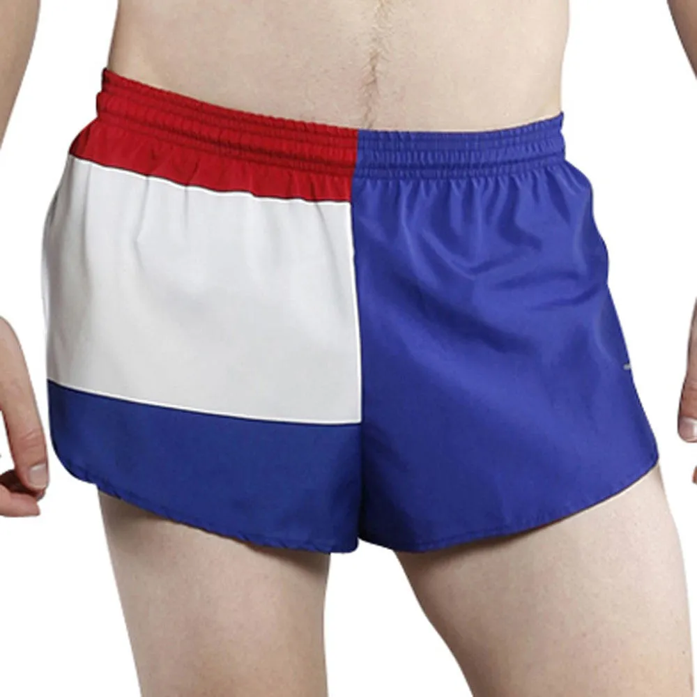 Men's Flag 1" Elite Split Shorts [N] - Netherlands