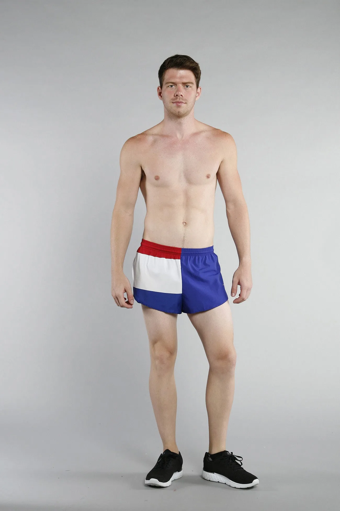 Men's Flag 1" Elite Split Shorts [N] - Netherlands