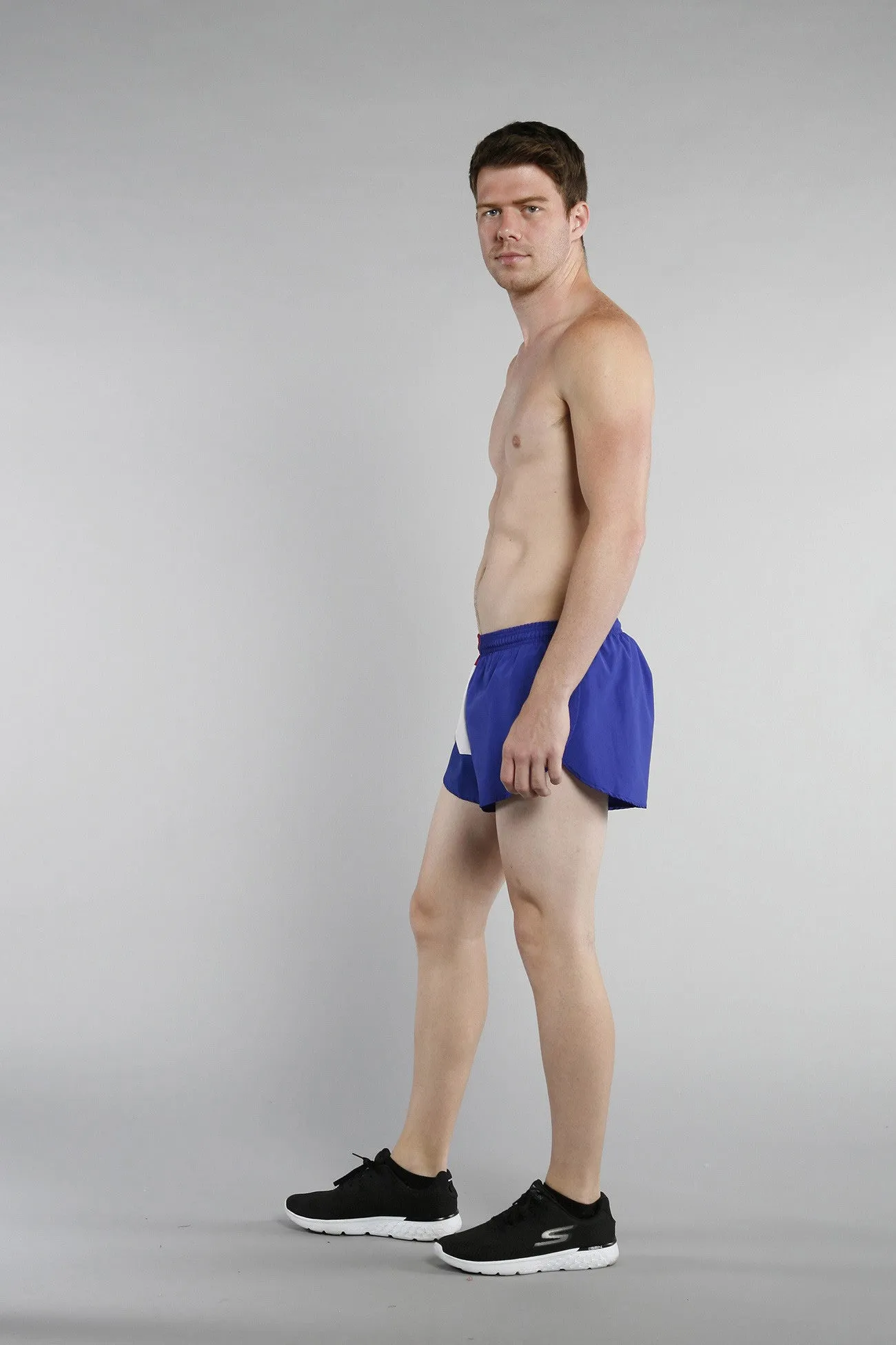 Men's Flag 1" Elite Split Shorts [N] - Netherlands