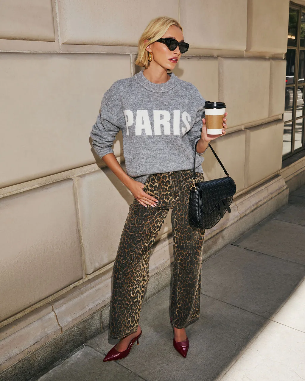 Moment In Time Leopard Print Pants