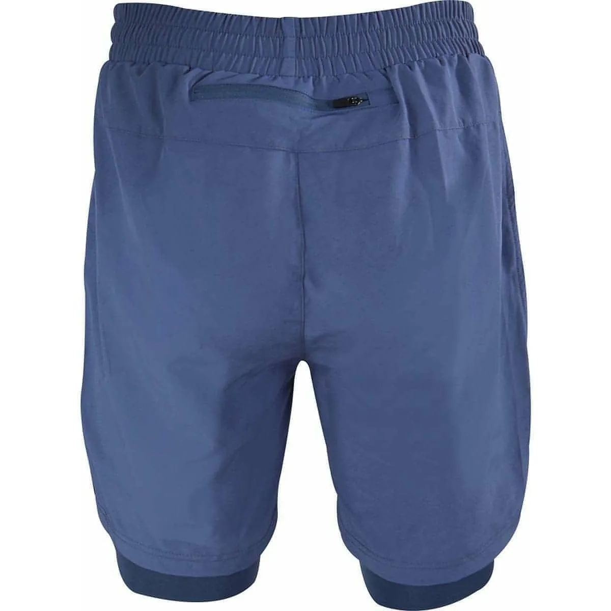 More Mile Core 2 In 1 Mens Running Shorts - Blue