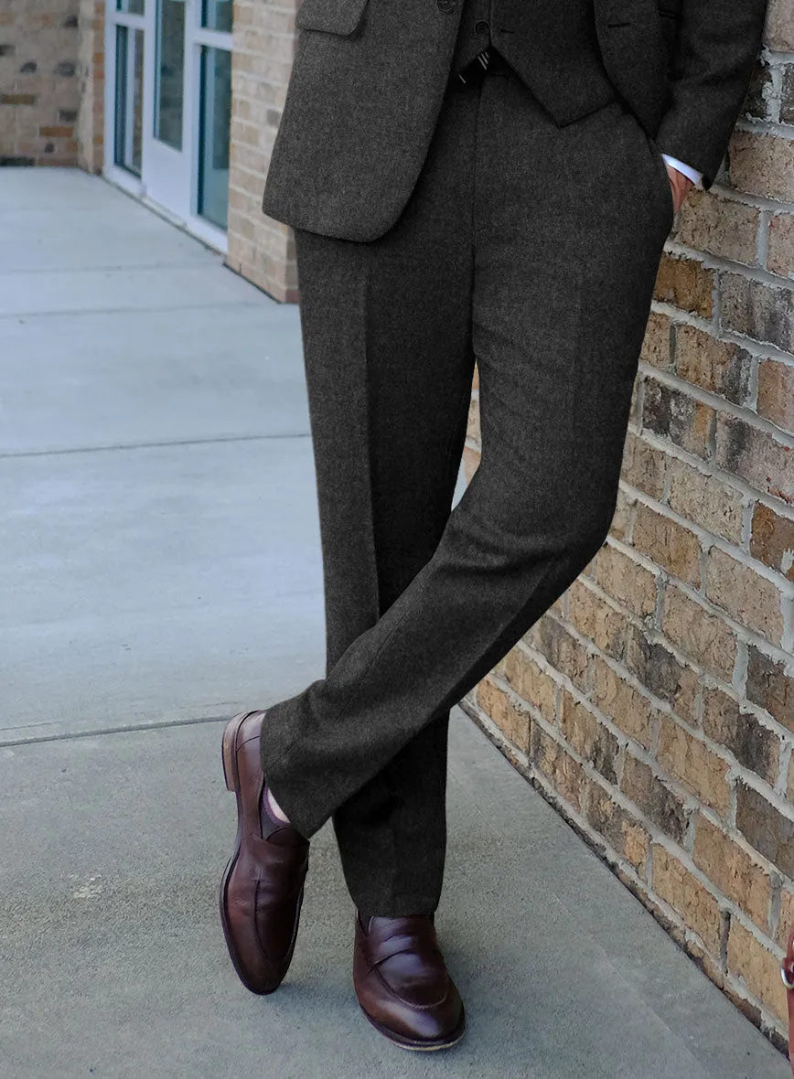 Naples Charcoal Tweed Suit