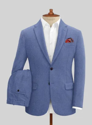 Naples Paris Blue Tweed Suit