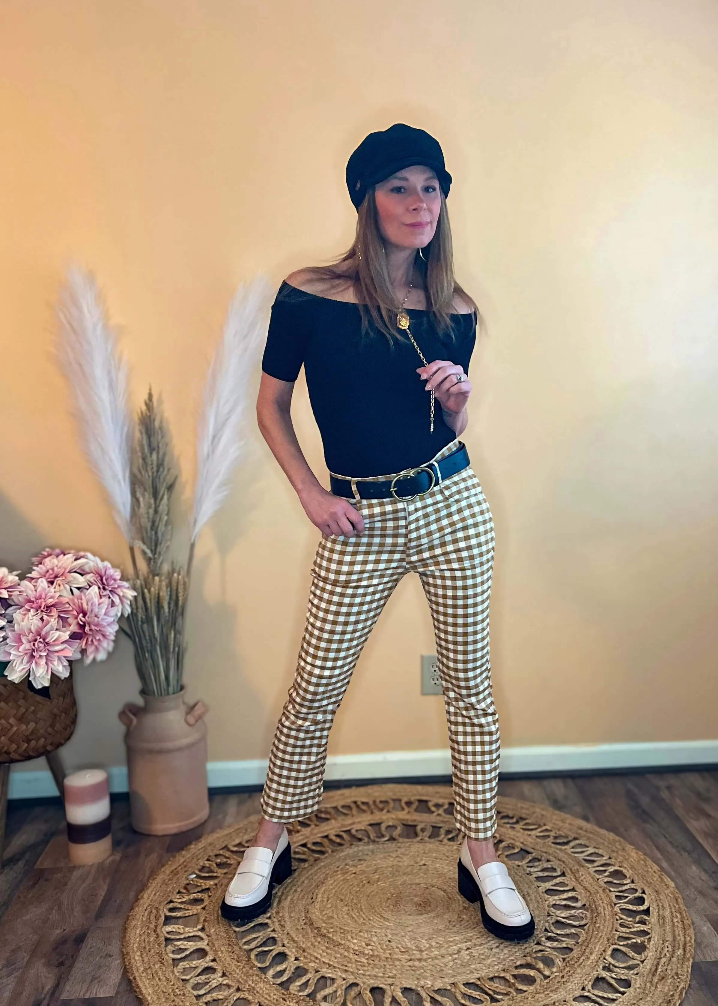 Pretty Babe Checkered Pants