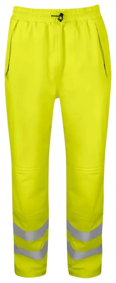 Projob 6550 Waterproof High Visibility Rain Trousers