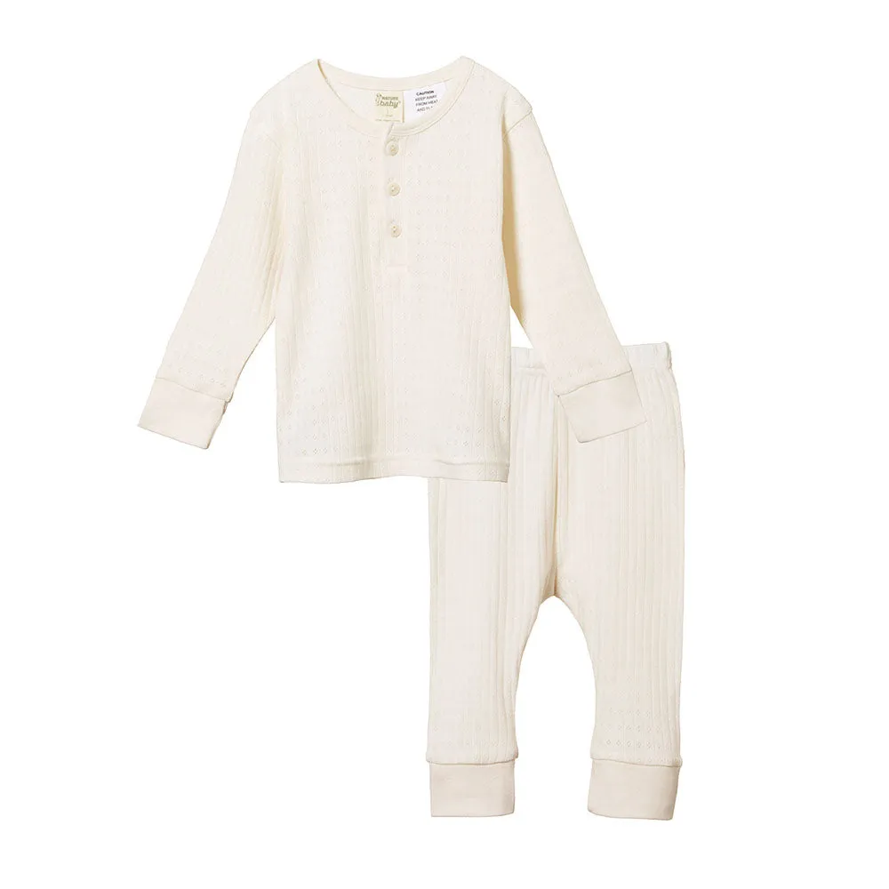 Pyjama Set - Pointelle - Organic cotton