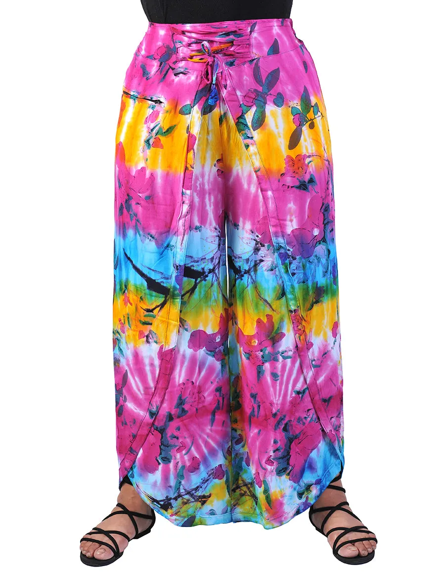 Rayon Print Butterfly Trouser